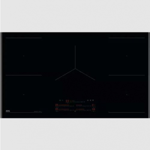 Table:Induction – Largeur (mm):910 – 5 foyers – 2 surfaces de cuisson totale – C