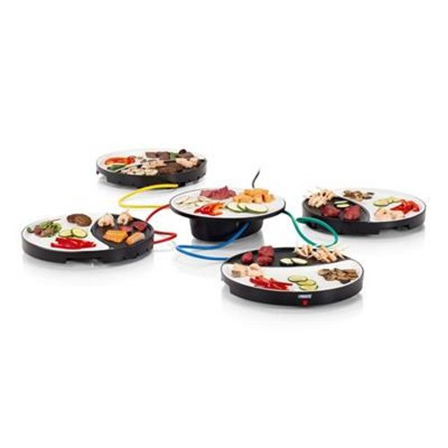 Gril de table Princess 103080 Dinner4All Table Grill – Adapté pour 4 personnes –