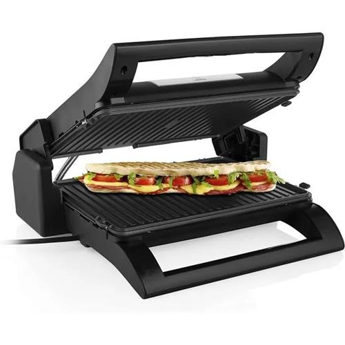 Multi-grill 2-en-1 – Plaques de cuisson reversibles – Ouverture à 180°
