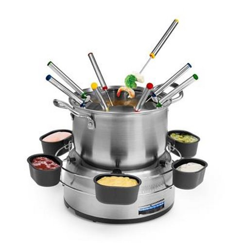 Appareil à fondue Princess 172680 Family Fondue Set – Volume de 1,2 l – Avec cou