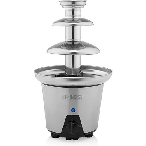 Fontaine à chocolat XL -Acier sur 3 niveaux – Fonction maintien au chaud