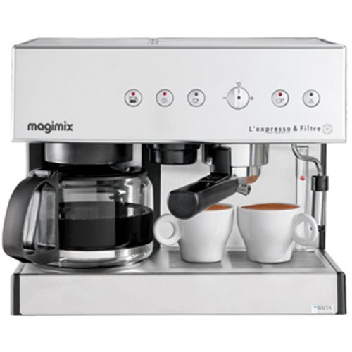 expresso Combiné Auto 19B Chromé Mat 8-10T