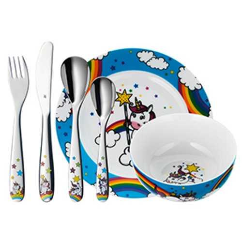 Set enfant 6 Pcs Licornes Ass