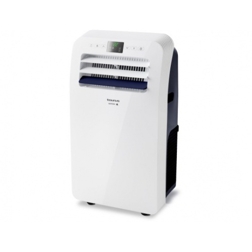 « AC 7001 C – Climatiseur mobile monobloc blanc & bleu
2 600 W »