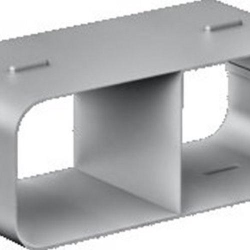 Pour raccorder 2 gaines d’évacuation plates. Caractéristiques Renfort centra