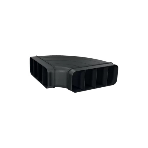 Facile à raccorder grâce à la pièce de connexion pour gaine plate. Optimisation