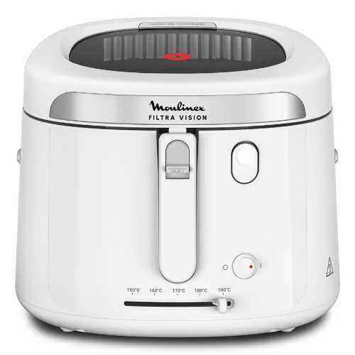 Friteuse Filtra Vision en Plastique 1,2Kg Blanc