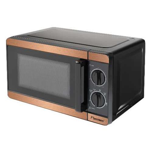 Four micro-ondes – 20L – 6 programmes – Panneau analogique – 1150W – Cuivre