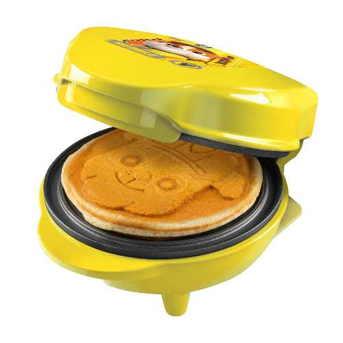 Gaufrier – 1pcs Ø 10cm – 550W – Rubble Head Yellow License