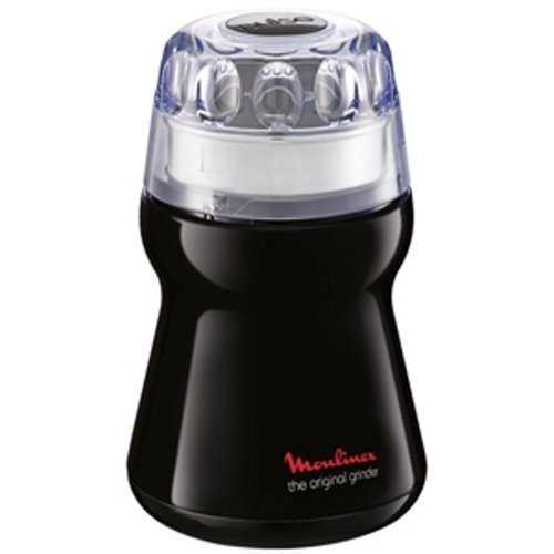 Moulin à café DEHLI Noir 180w Couv.Transparent