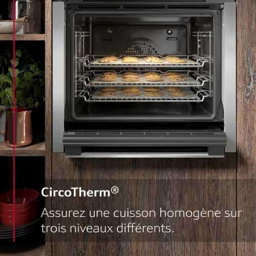 Type de four/Modes de cuisson   12 modes de cuisson : Circotherm®, convection na