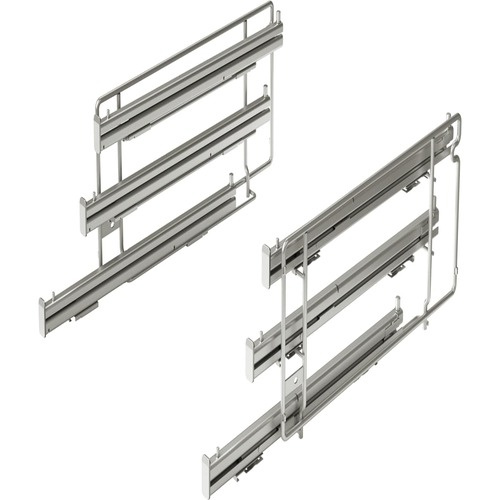 Rail télescopique trois niveaux Pour fours combiné vapeur.