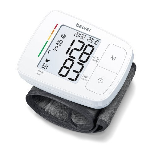 Tensiomètre poignet – fonction vocale (FR, EN, DE, IT, TR) –  Mesure auto – Indi