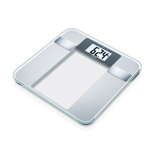 Impédancemètre slim – écran XL, poids, la graisse corporelle, l&rsquo;eau corporelle ,
