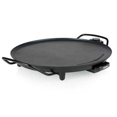 Plaque de gril cercle – Surface du gril de Ø 40 cm – Puissance de 2000 W
