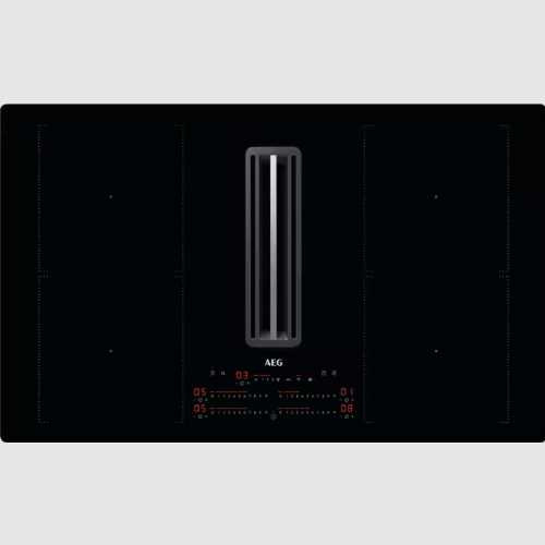 Plaque induction aspirante – Classe d`efficacité énergétique*:A+ – Dimensions Lx