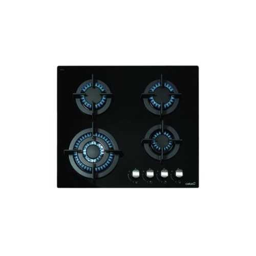 “4 gas burners:
Rear Left: 1 semi-fast of 1.75kW
Front Left: 1 triple ring of 3.