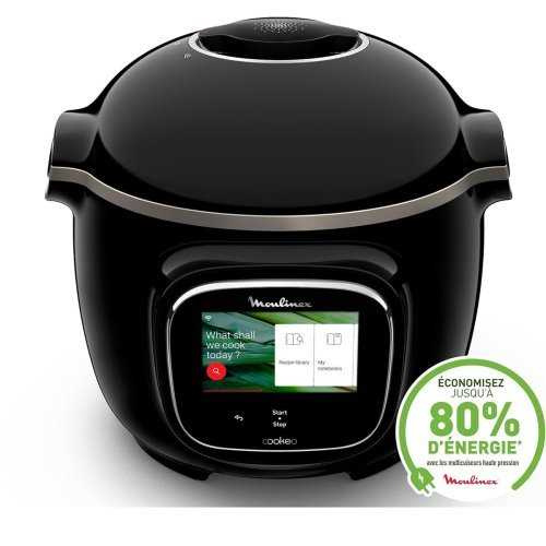Cookeo Touch Ecran tactile 6L 1600W Noir
