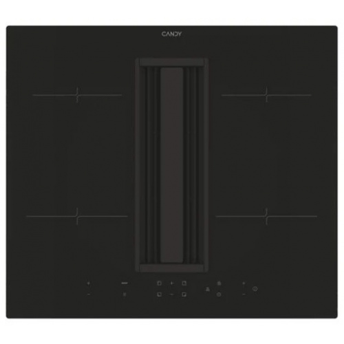 Plaque induction avec hotte intégrée 60 cm Candy CIH6I4CF – Plaque 4 zones – 18/