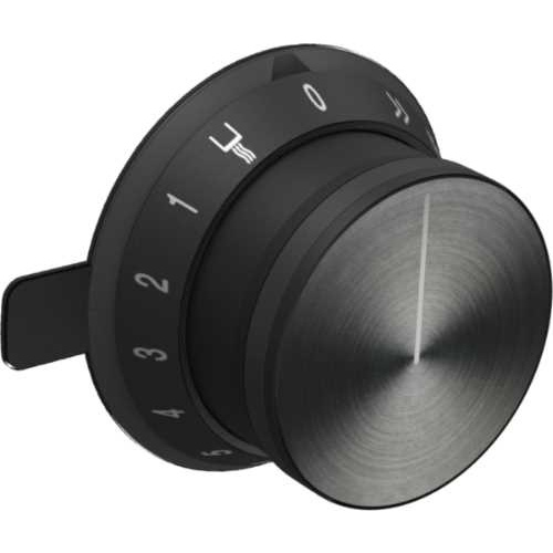 Bouton de commande Noir Série 400 pour CU 421, CU 428.  Contrôle électronique.