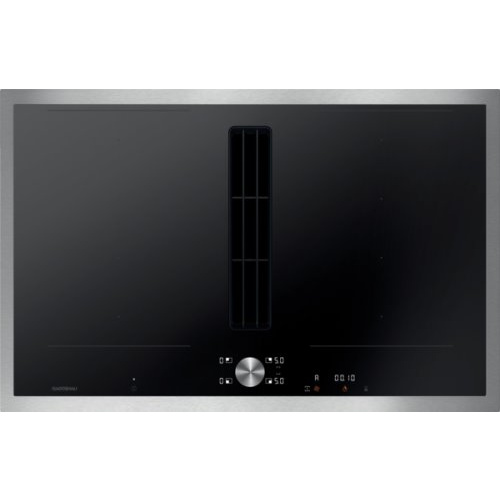 Encadrement inox massif  Fonction Flex pour la combinaison des zones de cuisson