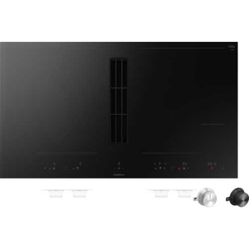 Fonction Flex pour la combinaison des zones de cuisson rectangulaires  Positionn