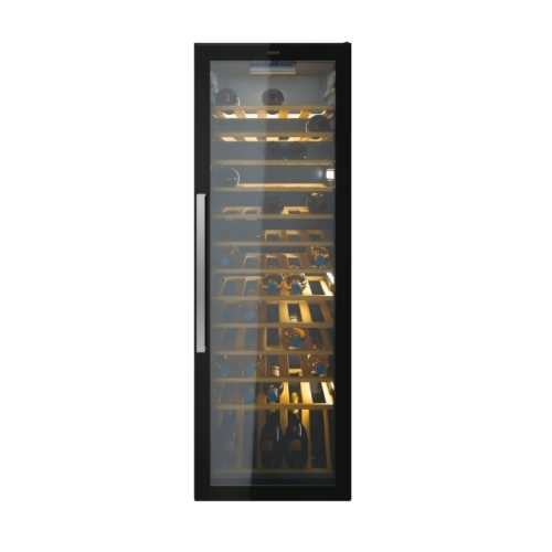 Monozone – 50 cm. Classe G // 39 dB(A). 236 L – 81 bouteilles. Réglage temp. éle