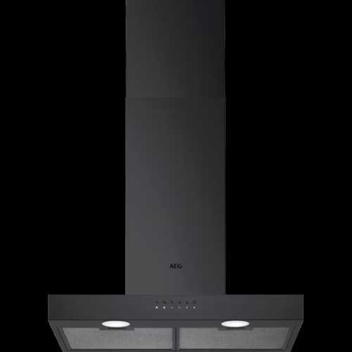 Hotte box – Couleur:Noir mat – Dimensions H / L / P (mm):678min -1180maxi /598/4