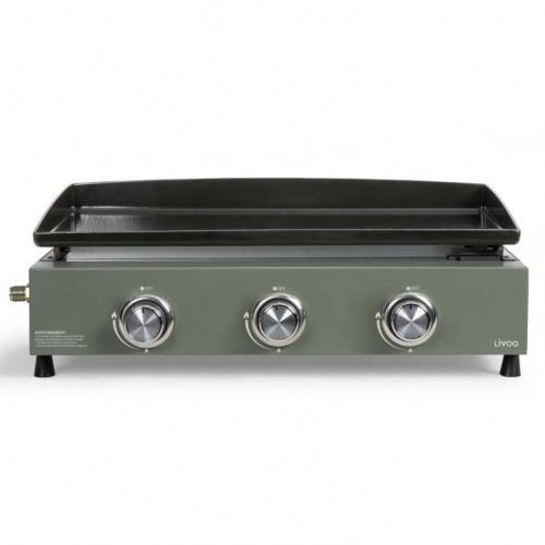 Plancha Gaz 3 feux 7,5kW 62×34,5 6