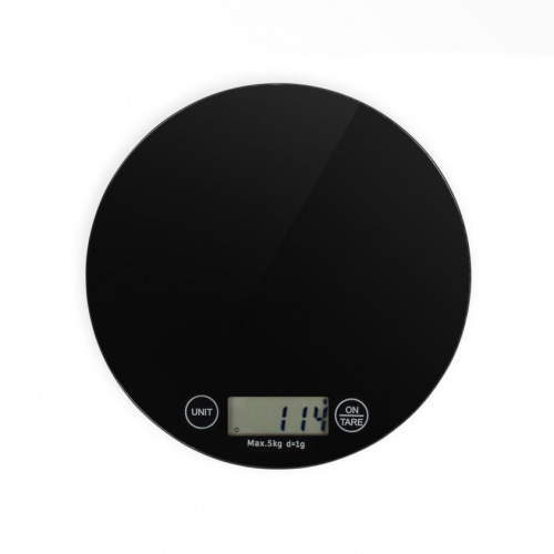 Balance électro. 5Kg Prec.Gr Noir Tare Slim LCD