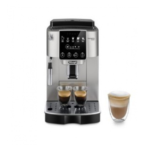 COFFEE VERSION – Silver black, silver spout, soft touch technology with b/w icon