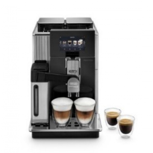 “5”” full touch colour TFT display, 2 fixed bean containers,  electronic grinder