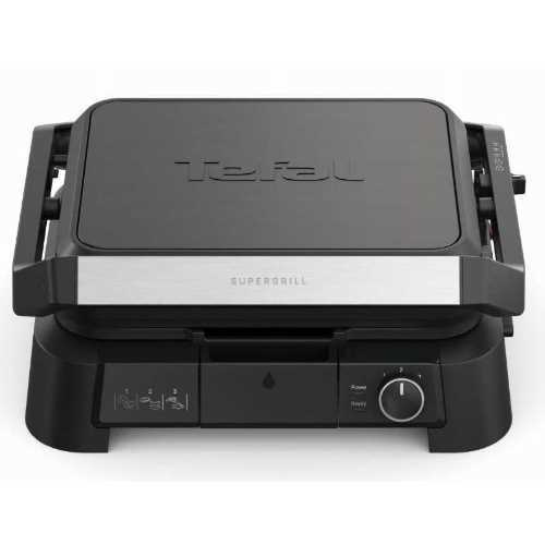 SuperGrill 3en1 XL, BBQ Posit° four Noir