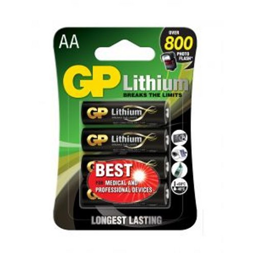 Blister de 4 piles AA Lithium