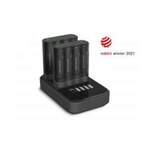 2 Chargeurs rapides USB GP P461 + station de charge D861 + 8 accus AA 2000 mAh P