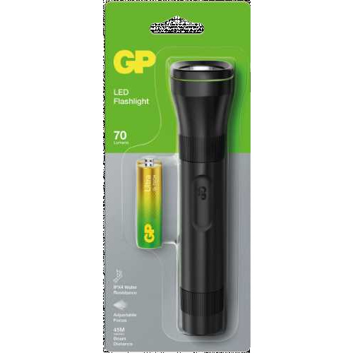 GP Torche LED C107 – 70LM – 2xAA