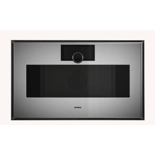 FOUR COMBI-VAPEUR 76CM HAUTEUR 45 CMSERIE EXPRESSIVE INOX/VERRE FUME 14 MODES DE