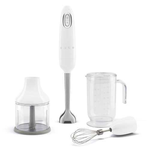Mixer Blanc Pied Inox Bol Annee 50