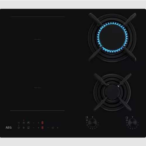 Gamme:Mix Gas – Induction – Table:Mixte induction – Largeur (mm):590 – 4 foyers