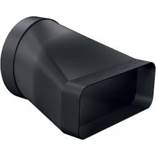 Connecteur plat/rond Ø 150mm  Élément adaptateur rond et plat (mâle)  Flux aérod