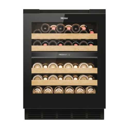 Cave à vin sous plan 60 cm Haier HUC44GDEH1 – Cave de vieillissement – Poignée i