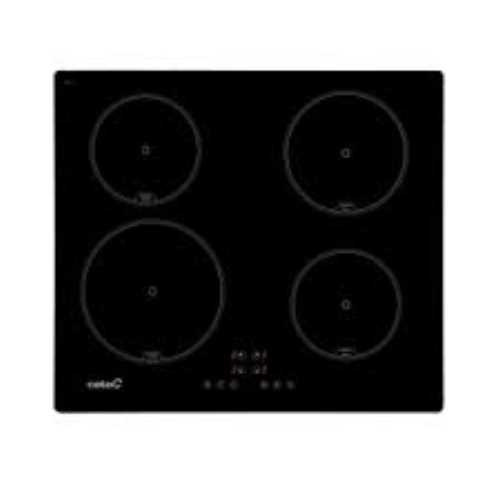 « 4 cooking areas:
Front Right: 1 area with Booster function of Ø160mm of 1.2kW (