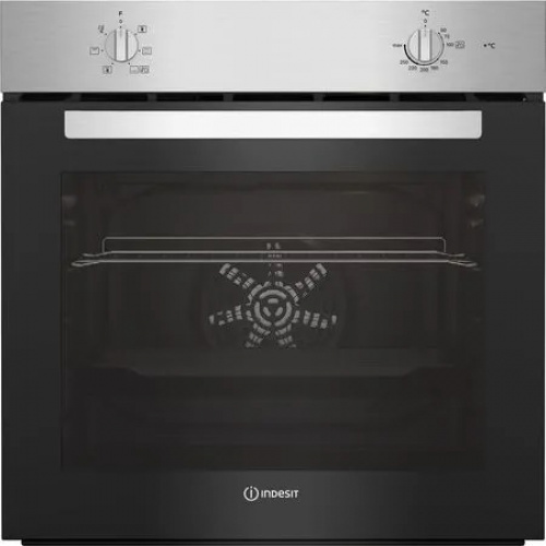 Four multifonction, hydrolyse, inox, 66 L, chaleur tournante, 2 boutons, Click&C