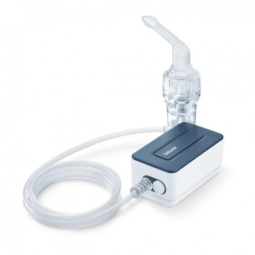 Inhalateur compact à Compresseur – Taille moy. des Particules 4,12 µm – Perf. de