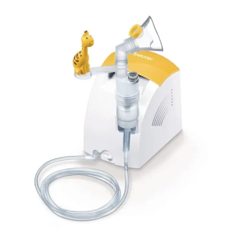 Inhalateur à Compresseur – masque enfant et bébé – design Girafe – Taille moy. d