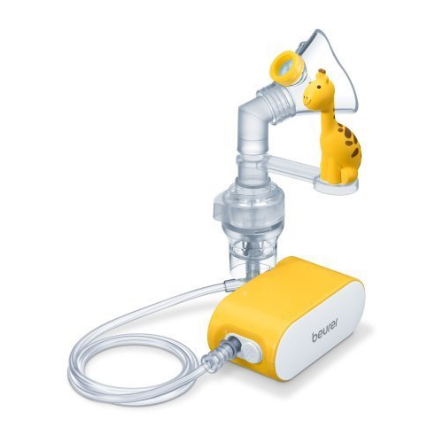 Inhalateur à Compresseur – masque enfant et bébé – design Girafe – Taille moy. d