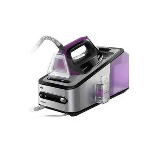 Débit vapeur 180 g/min, Jet de vapeur 600g/min, Réservoir d’eau 2L, Système Fast
