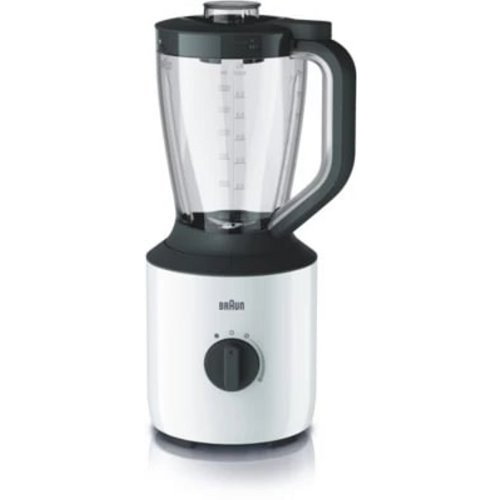 800W, BLANC, COUPE EN PLASTIQUE 1,5 L, IMPULSIONS À VITESSE VARIABLE, LAMES AMO