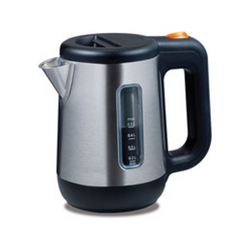 650W, BRUSHED METAL, 0,5 LT CAPACITY, CONCEALED ELEMENT, REMOVABLE MESH FILTER,