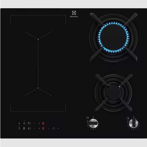 Gamme:Mix Gas – Induction – Table:Mixte induction – Largeur (mm):590 – 4 foyers